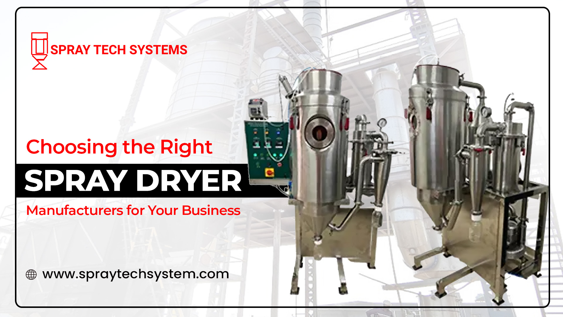Spray Dryer Manufacturer
